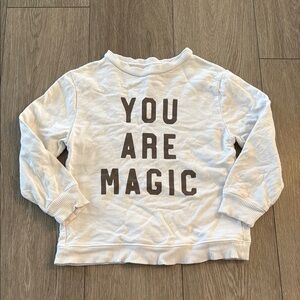 Jean + June you are magic girls sweatshirt size 4T/5T